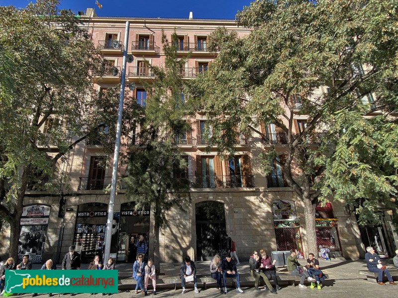Barcelona - Conjunt d'habitatges de la plaça de la Catedral