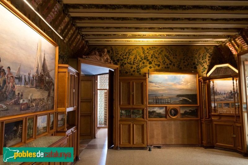 Barcelona - Casa Vicens, interior (Foto: José Aguado, 2020) Barcelona - Casa Vicens, interior