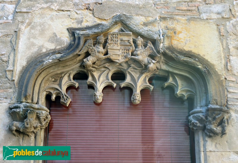 Barcelona - Casa de l'Ardiaca, finestra (Foto: Albert Esteves, 2019) Barcelona - Casa de l'Ardiaca, finestra