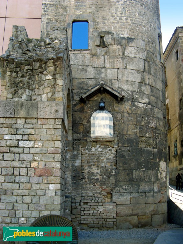 Barcelona - Muralla romana de la plaça Nova