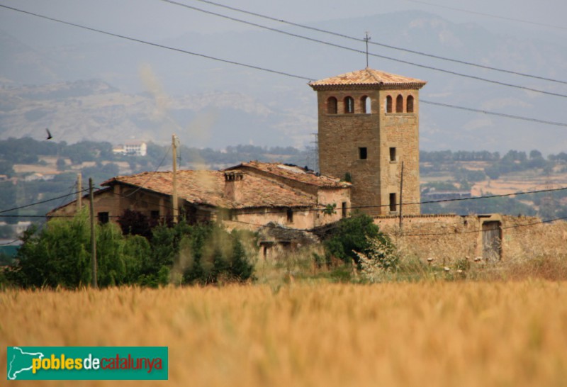 Folgueroles - Torre de Morgades . Façana nord