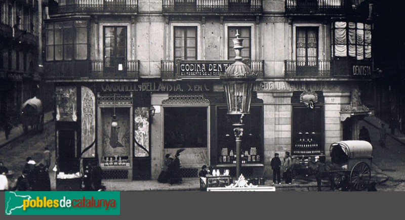 Barcelona - Confiteria la Colmena (foto antiga)