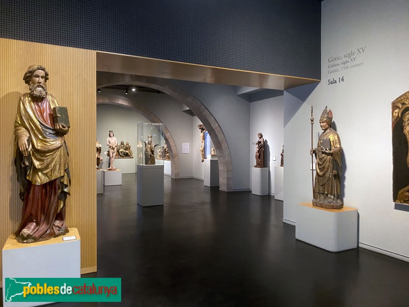 Museu Marès. Sala dedicada al gòtic