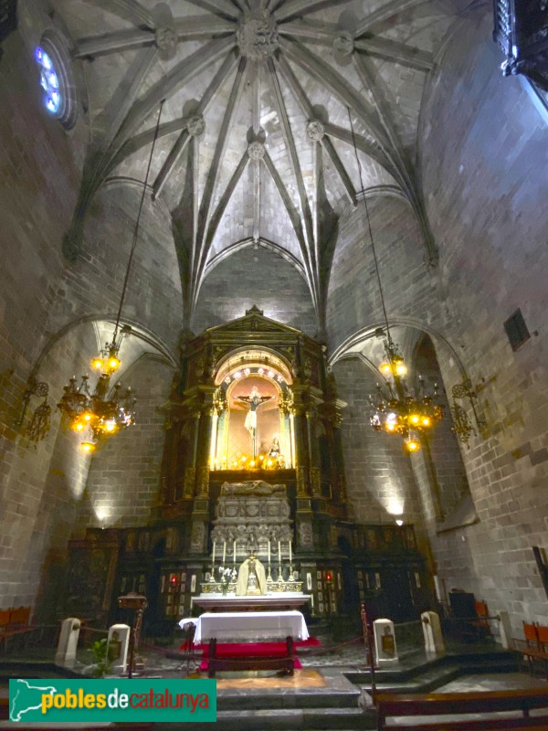 Barcelona - Catedral. Capella del Santíssim (sala capitular)