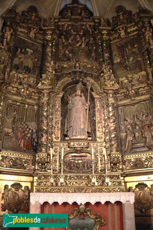 Barcelona - Catedral. Capella de Sant Sever