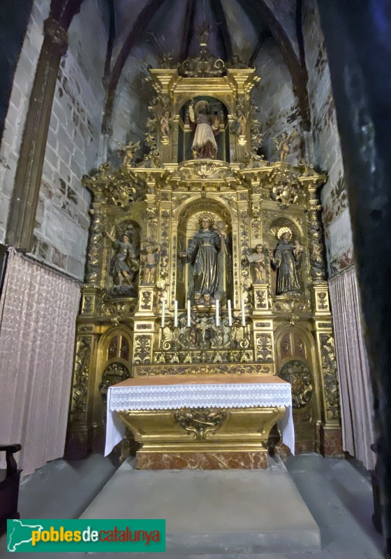 Barcelona - Catedral. Capella de Sant Bernardí