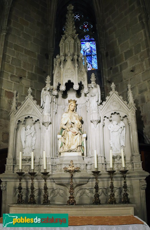 Barcelona - Catedral. Capella de la Mare de Déu de l'Alegria