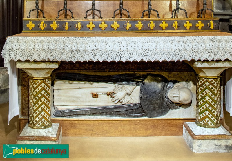 Barcelona. Catedral. Sepulcre de Sant Ramon de Penyafort