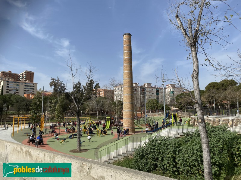 L'Hospitalet de Llobregat - Xemeneia al Parc de les Planes