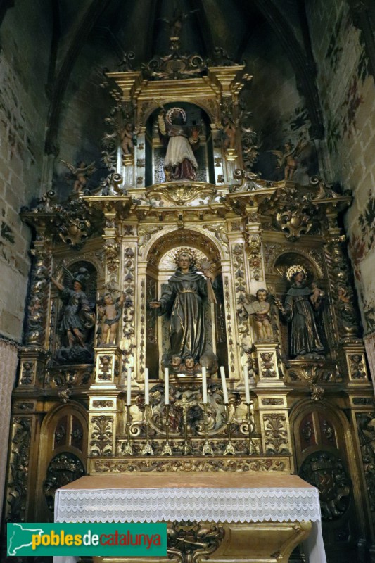 Barcelona - Catedral. Capella de Sant Bernardí