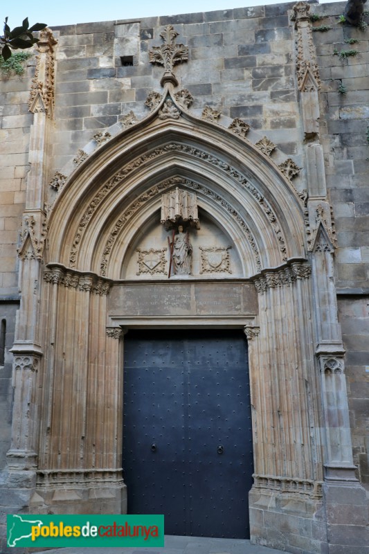 Barcelona - Catedral Porta de Santa Eulàlia