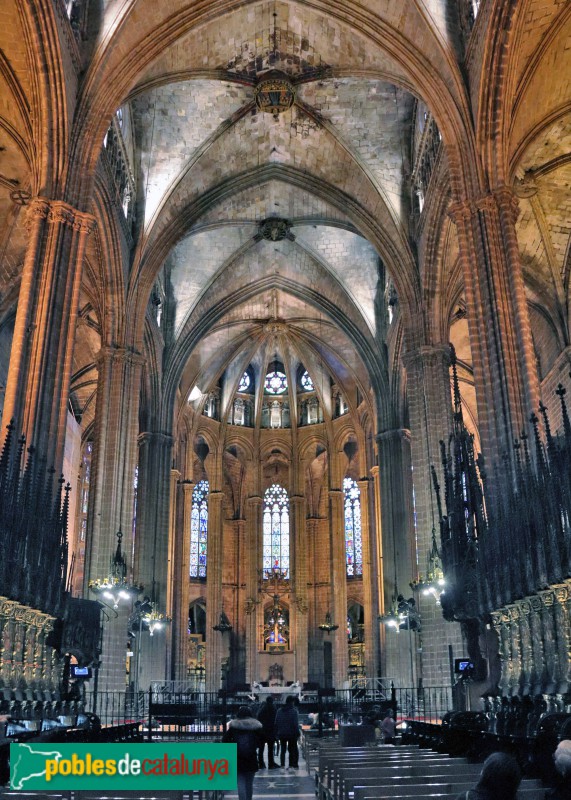 Barcelona - Catedral. Interior
