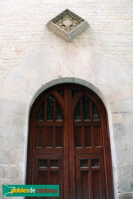 Barcelona - Palau de la Generalitat. Façana del carrer Sant Honorat