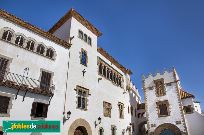 Sitges - Palau Maricel (Foto: José Aguado, 2020) Sitges - Palau Maricel