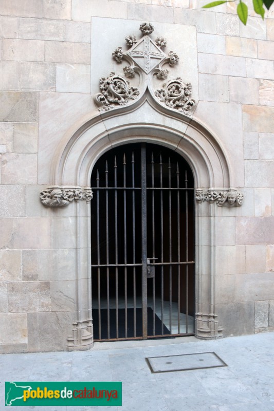 Barcelona - Palau de la Generalitat. Pati dels Tarongers