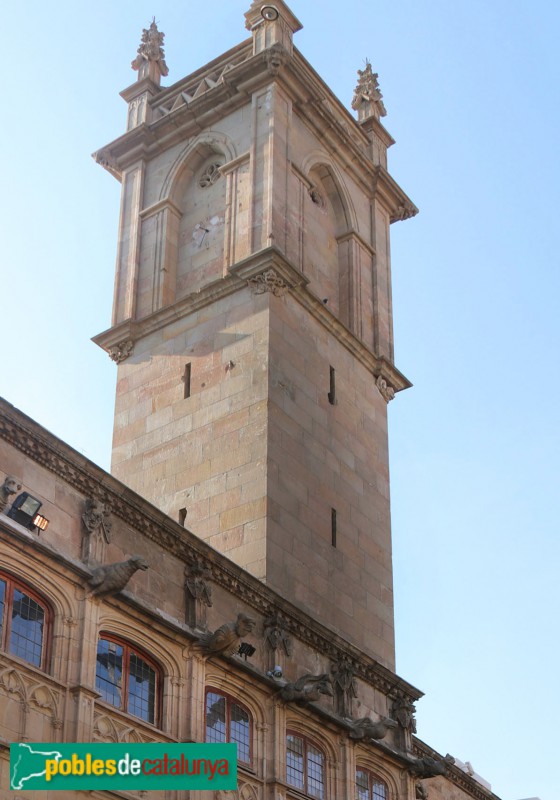 Barcelona - Palau de la Generalitat. Campanar