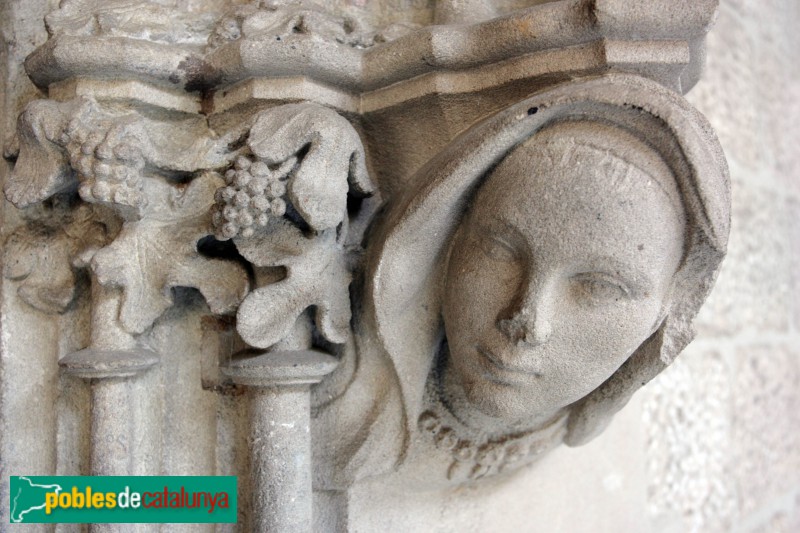 Barcelona - Palau de la Generalitat. Detall d'una porta a la galeria gòtica (Foto: Gencat, 2007) Barcelona - Palau de la Generalitat. Detall d'una porta a la galeria gòtica