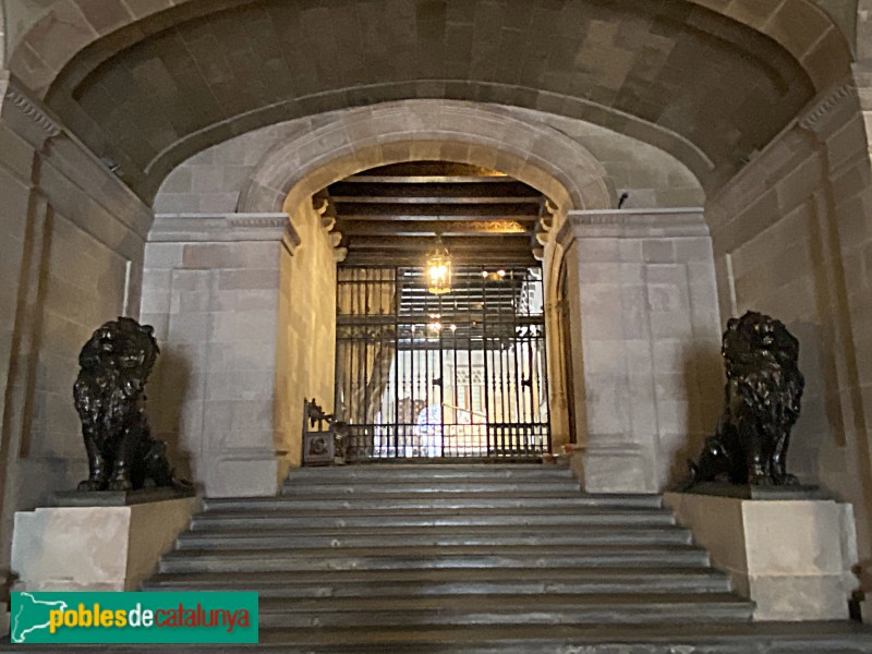 Barcelona - Palau de la Generalitat. Vestíbul