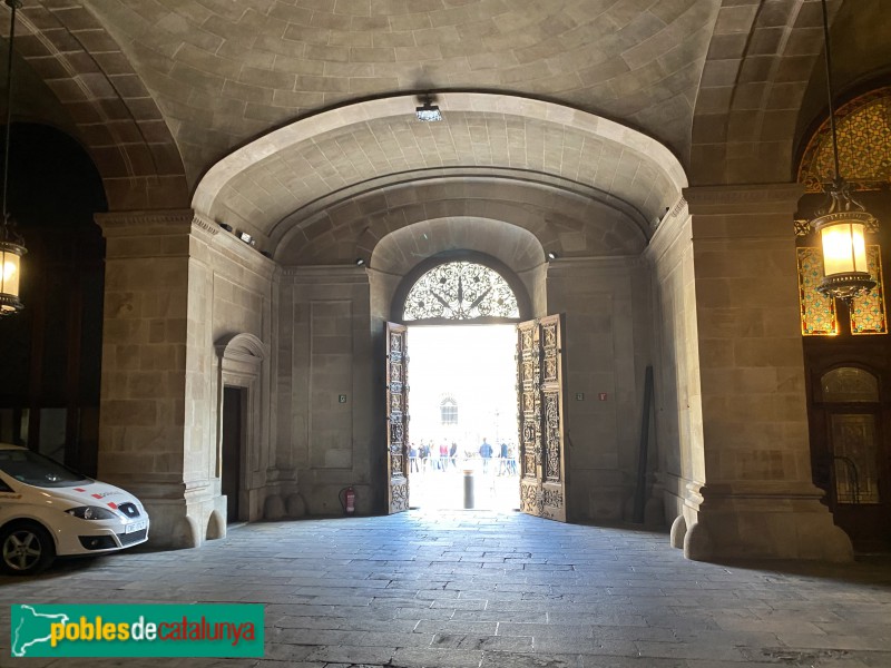 Barcelona - Palau de la Generalitat. Vestíbul