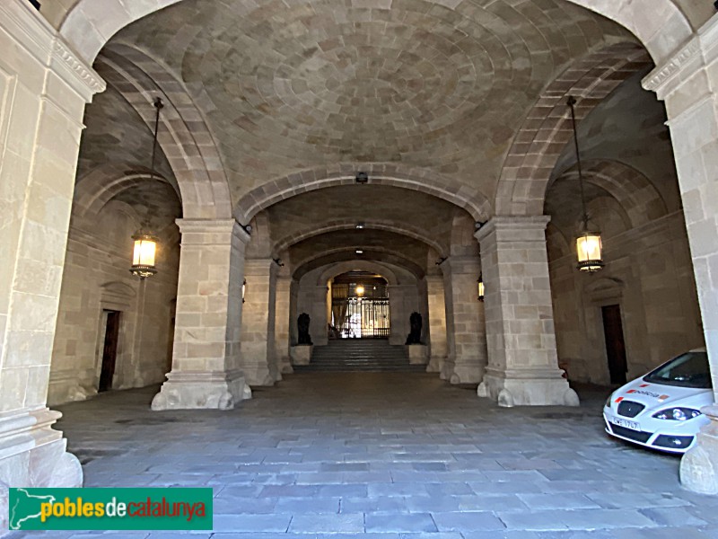 Barcelona - Palau de la Generalitat. Vestíbul