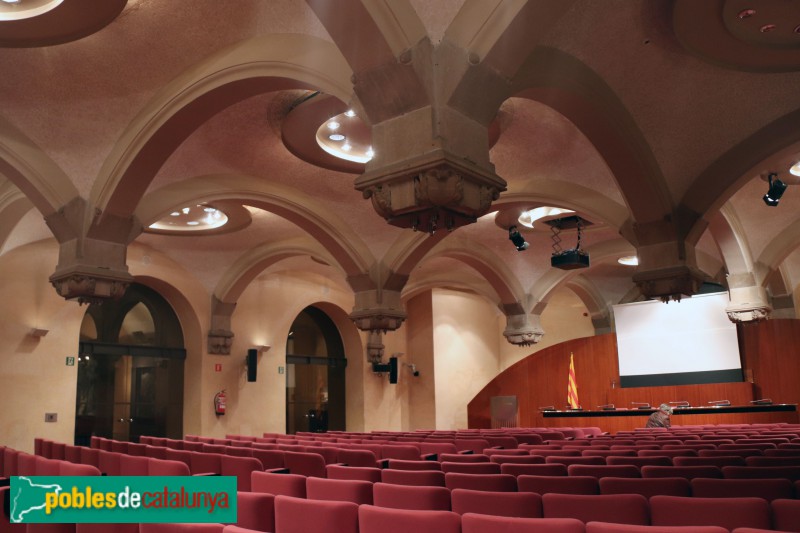 Barcelona - Palau de la Generalitat. Sala de Conferències