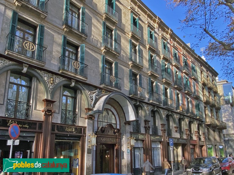 Barcelona - Hotel Oriente (Rambla, 45-47)