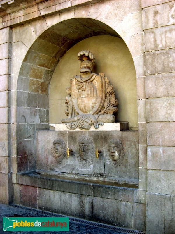 Barcelona - Font del Pla de la Boqueria