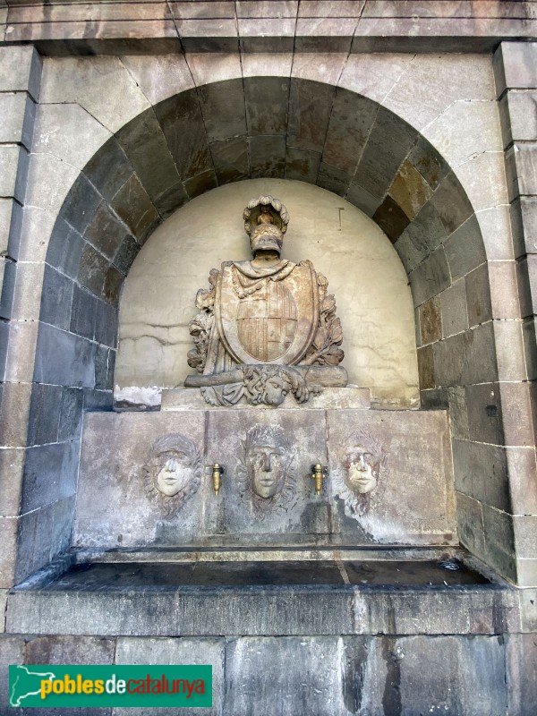 Barcelona - Font del Pla de la Boqueria