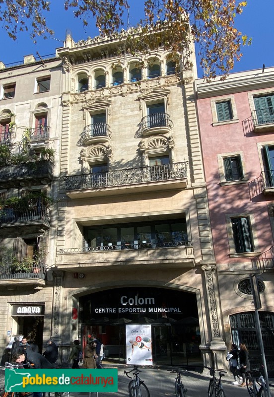 Barcelona - Casa Napoleó (Frontó Colom)