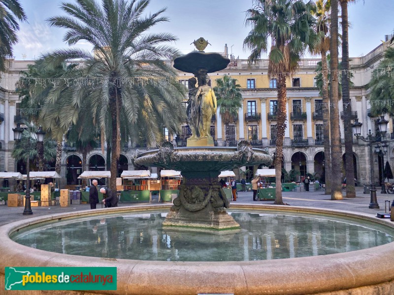 Barcelona - Font de les Tres Gràcies