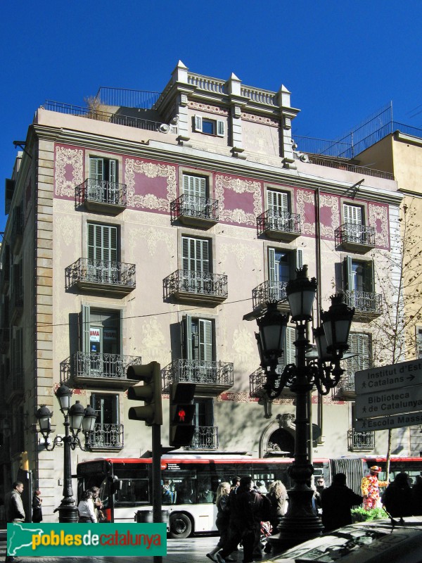 Barcelona - Casa Josefa Nadal (Foto: Albert Esteves, 2007) Barcelona - Casa Josefa Nadal