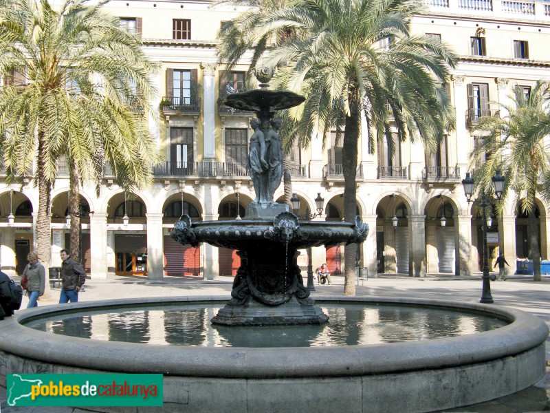 Barcelona - Font de les Tres Gràcies