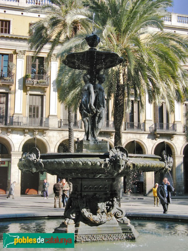 Barcelona - Font de les Tres Gràcies