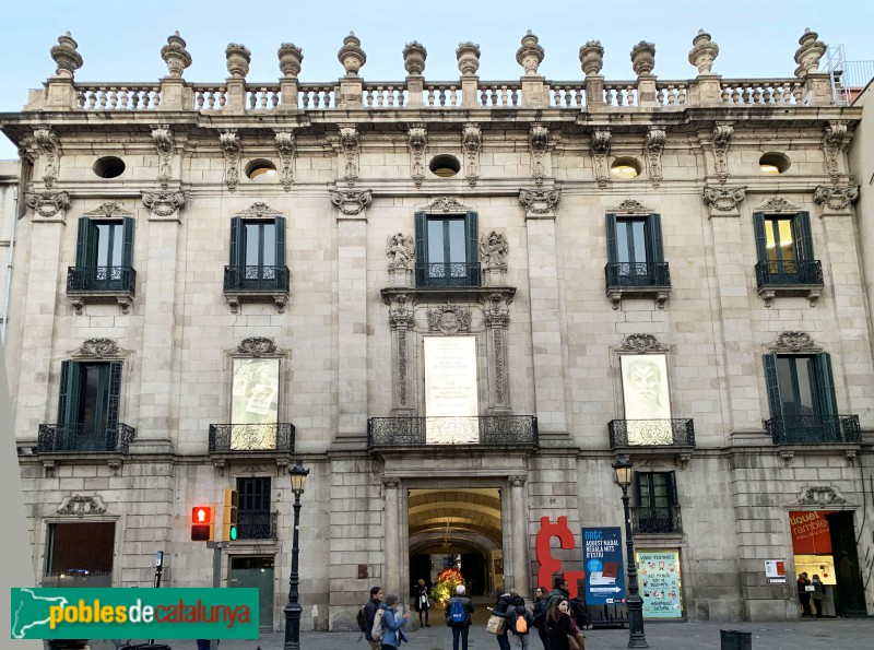 Barcelona - Palau de la Virreina (Foto: Albert Esteves, 2019) Barcelona - Palau de la Virreina