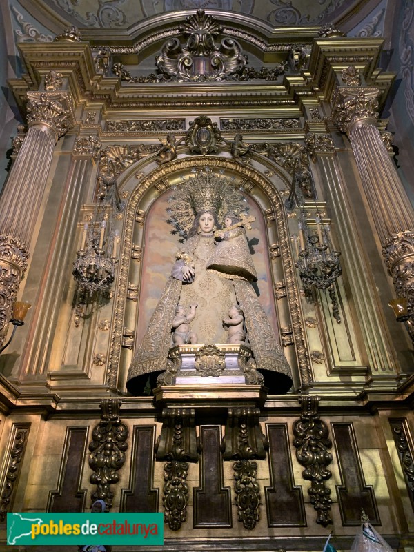 Barcelona - Església de Betlem, capella de la M.D. dels Desemparats