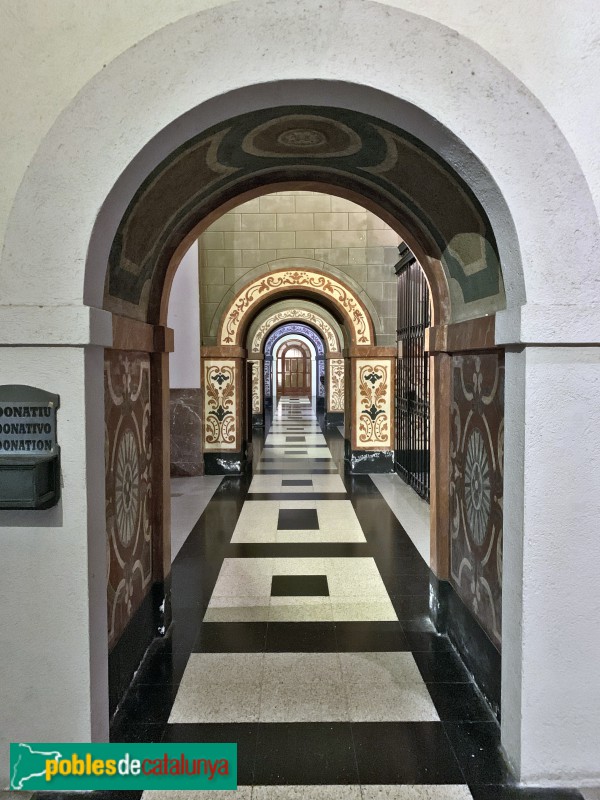 Barcelona - Església de Betlem. Interior