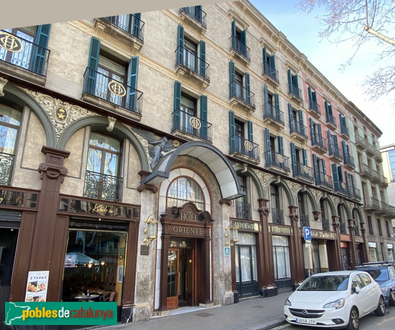 Barcelona - Hotel Oriente (Rambla, 45-47)