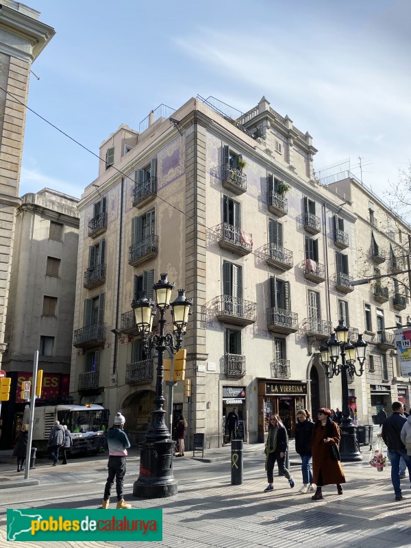 Barcelona - Casa Josefa Nadal (Foto: Albert Esteves, 2020) Barcelona - Casa Josefa Nadal