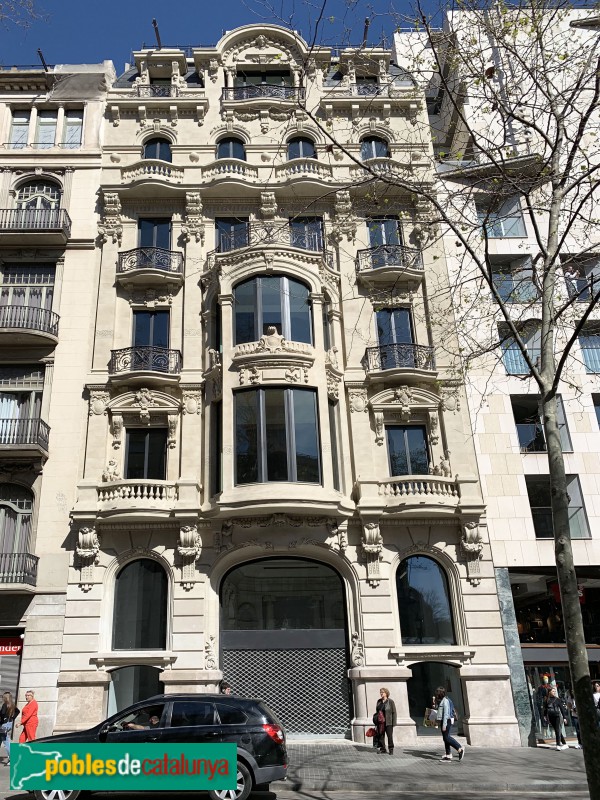 Barcelona - Casa Rafael Roldós (Rambla, 124)