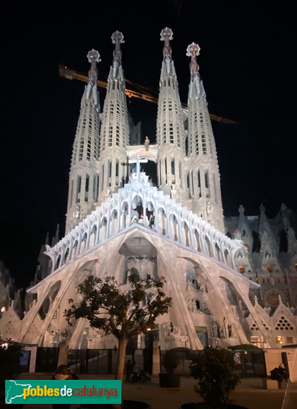 Barcelona - Sagrada Família, de nit