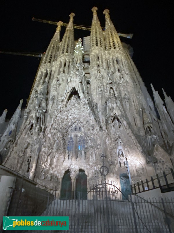 Barcelona - Sagrada Família, de nit