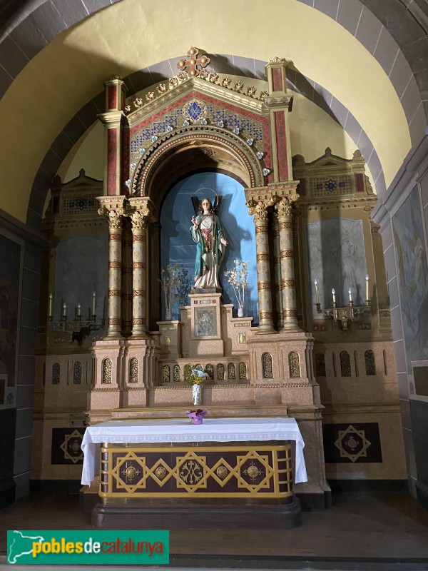 Esparreguera - Església de Santa Eulàlia, capella lateral