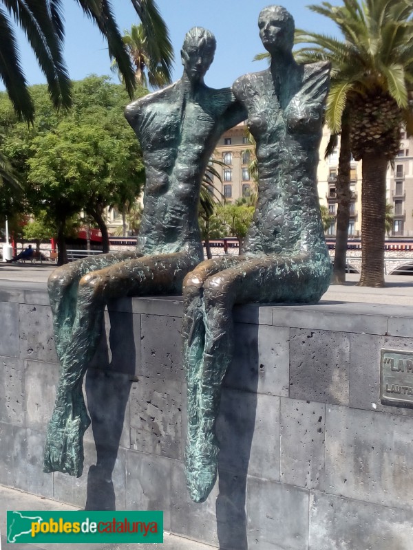 Barcelona - Escultura La Parella