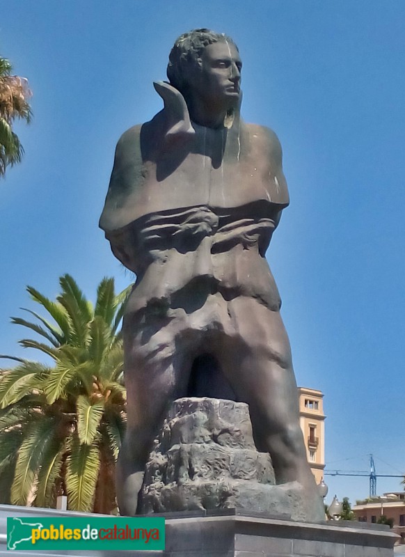 Barcelona - Monument a Salvat Papasseit