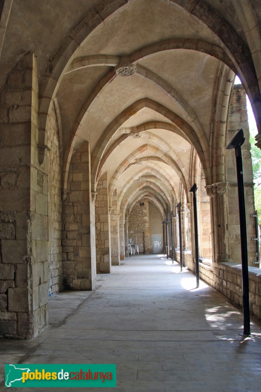 Barcelona - Hospital de la Santa Creu. Claustre