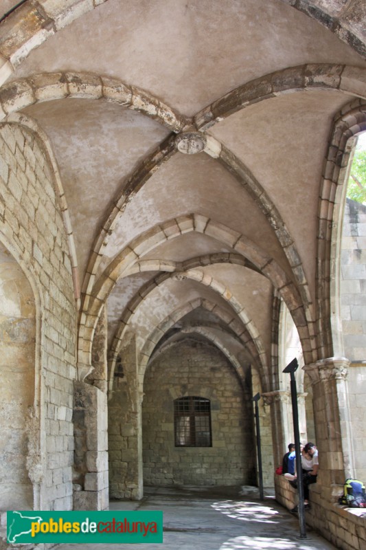 Barcelona - Hospital de la Santa Creu. Claustre