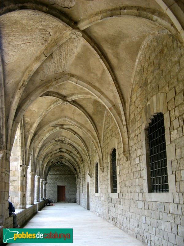 Barcelona - Hospital de la Santa Creu. Claustre