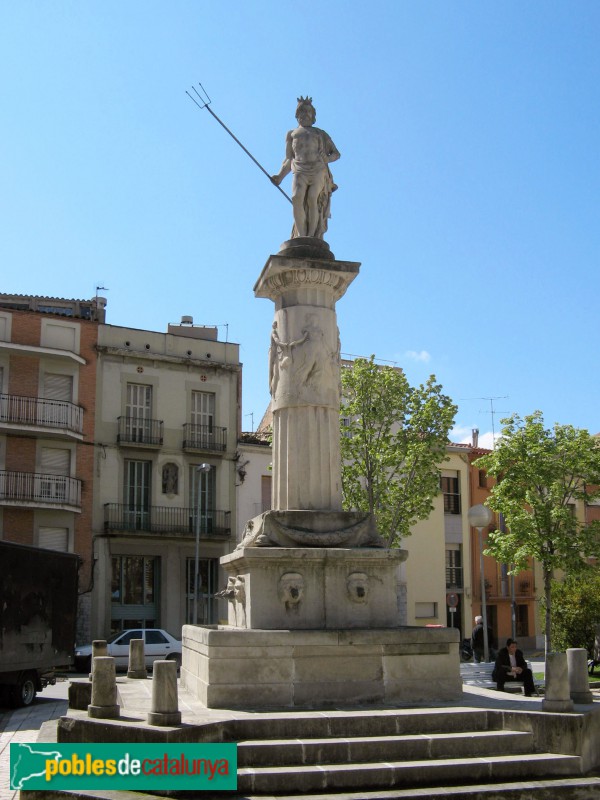 Igualada - Font de Neptú (Foto: Albert Esteves, 2009) Igualada - Font de Neptú