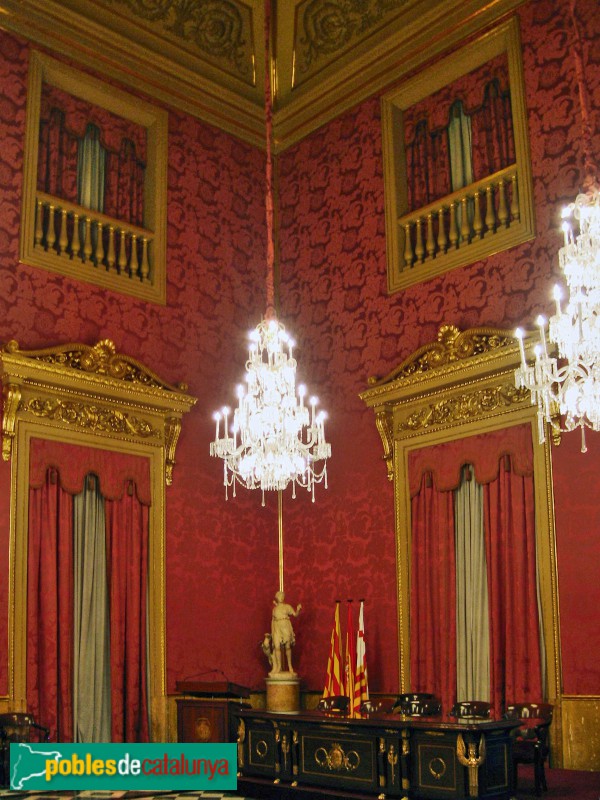 Barcelona - Llotja de Mar: Saló Daurat