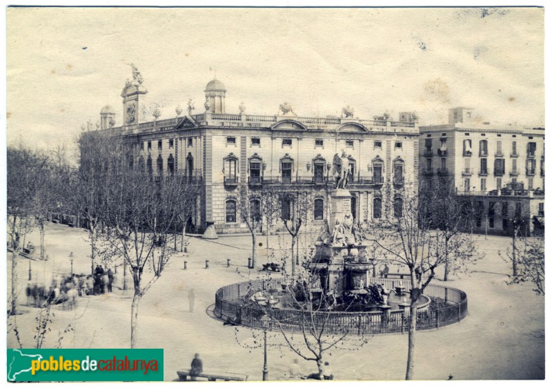 Barcelona - Pla de Palau (Arxiu Fotogràfic de Barcelona)